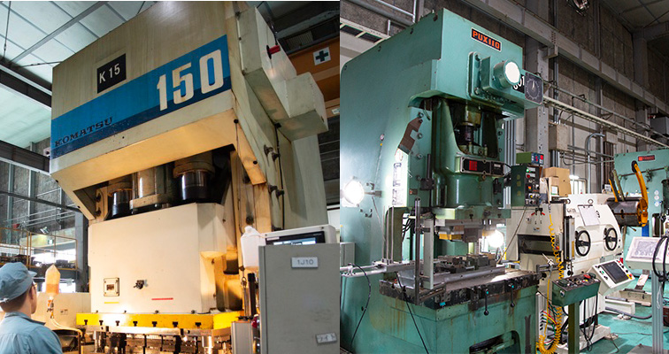 ダブルクランクプレス（コマツ）